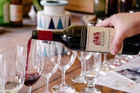 Tulloch Weine - Verkostung von 6 Pokolbin Dry Red Shiraz Vintages mit Charcuterie