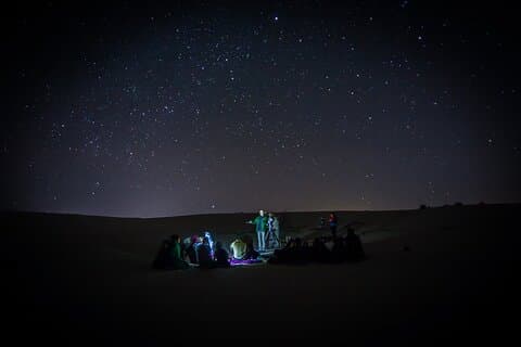 Stargazing from Dunes of Corralejo, Starlight Guide