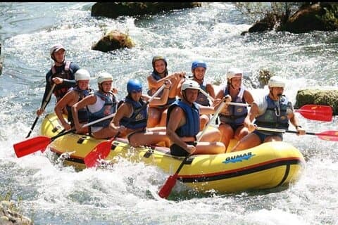 Transporte para Rafting Zrmanja e volta para Zadar