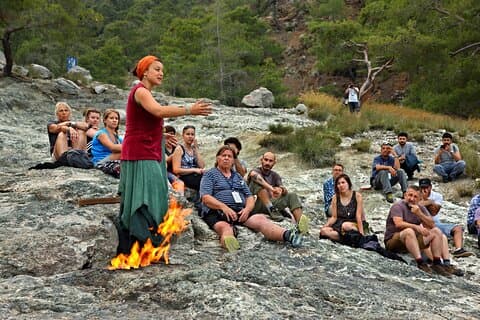 Olympos, Cirali, Chimera Night Tour with Dinner at Ulupinar