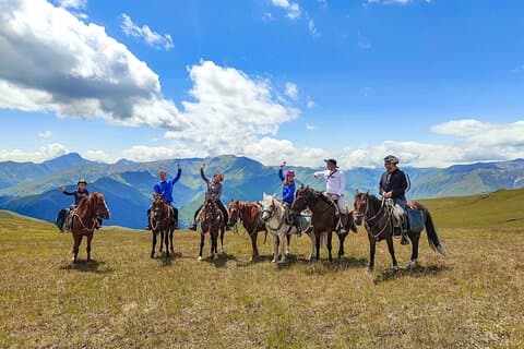 Tour a caballo de 4 días en Tusheti