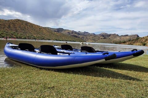 2 Person Inflatable Kayak Full-Day Rental - Transporting is required
