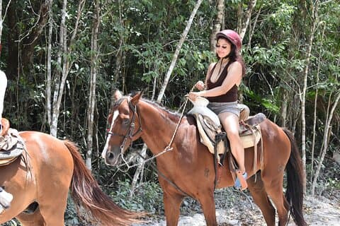 Horseback ridning og ATV i Riviera Maya jungelen