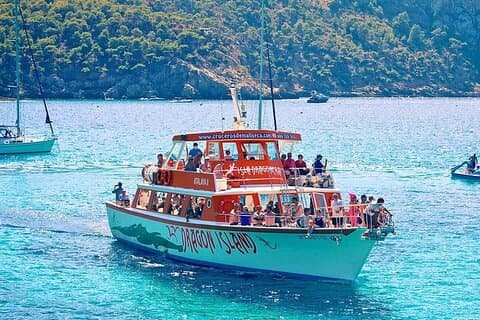 Crociera sull'Isla Dragonera con pranzo leggero e nuotata Atalaya II