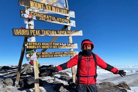 7-Days Tour Mount Kilimanjaro Trekking via Machame Route