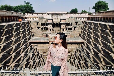 Chand Baori Step Well (Abhaneri) Privater Tagesausflug von Jaipur