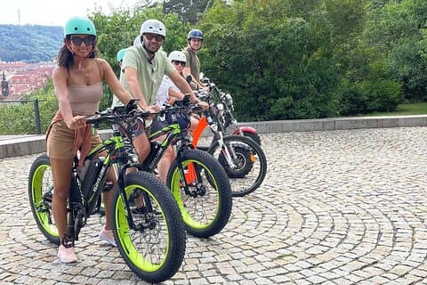 Electric Fat Bike Rental and Tours in Prague