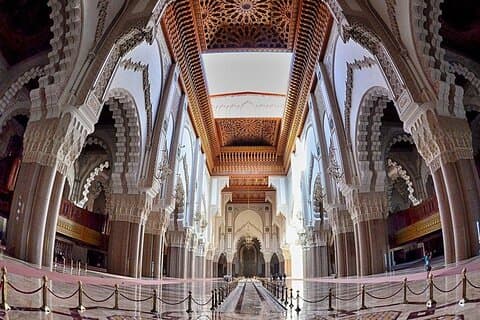 Tour of Casablanca from cruise or hotels, guided tour.