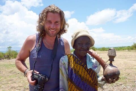 Halvdags landsbytur i Matabeleland