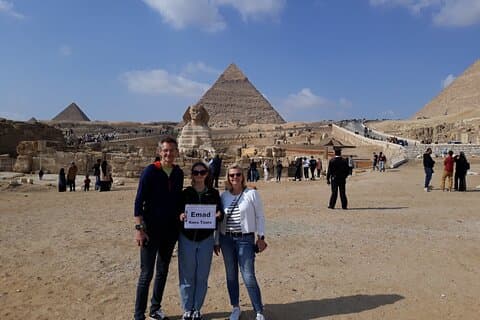 Pyramids of Giza,Great Egyptian Museum,Khan elkhalily Bazaar