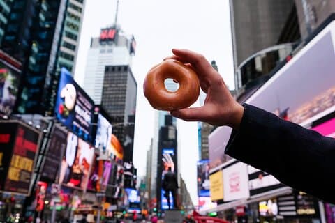 Times Square & Rockefeller Center Deliziosa avventura a forma di ciambella