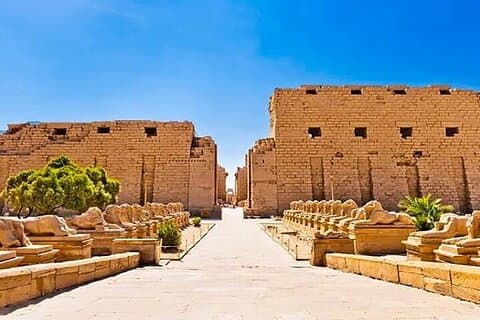 Østbredden i Luxor Dagstur Karnak-tempelet og Luxor-tempelet