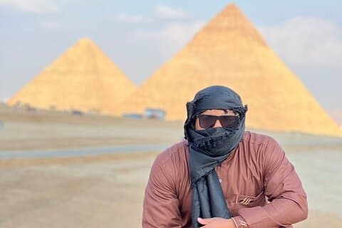 Heldags store pyramider i Giza, Sfinksen, Memphis og Saqqara