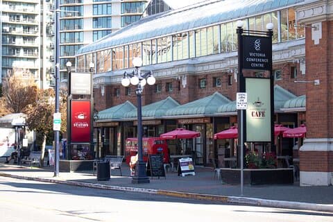 Vancouver til Victoria - bussoverføring
