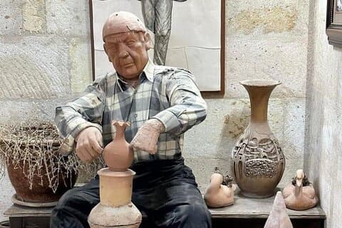 Fabrication de poterie historique en Cappadoce