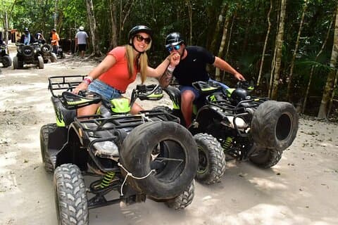 ATV Tour, Zip Lines, Ridning, Cenote Swim och Tequilaprovning
