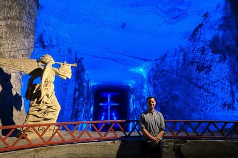 Utflykt till Salt-katedralen och staden Zipaquirá, Bogotá.