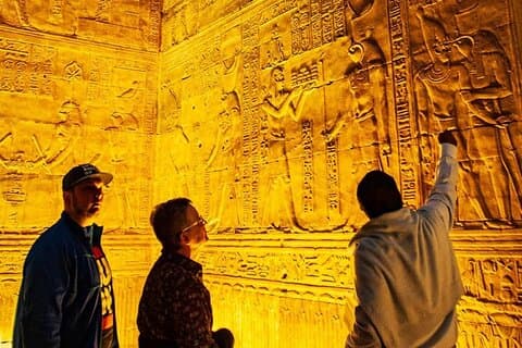 Excursion privée d'une journée aux temples de Kom Ombo et d'Edfou depuis Assouan