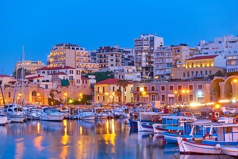 Majestätisk julvandring i Heraklion