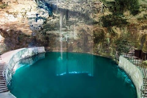 Chichen Itza Ruins, Cenote Ikkil & Hubiku, Valladolid och Buffé