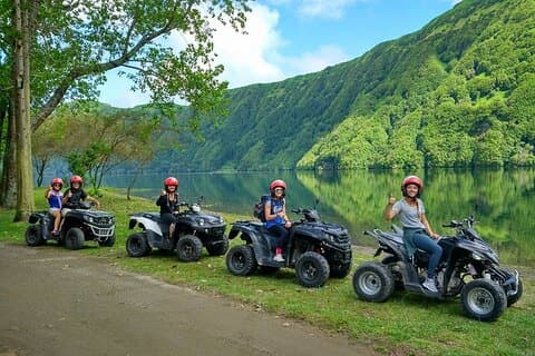 Quad /2pax – Excursão Off-road c/ almoço – De Ponta Delgada às Sete Cidades