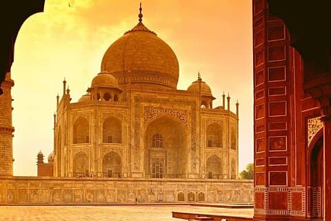 Fra Jaipur: 2-dagers Taj Mahal soloppgang og solnedgang privat tur