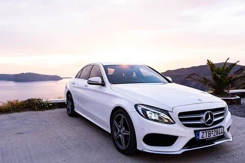 24h Luxury Santorini Transfer or Arrival or Departure one way
