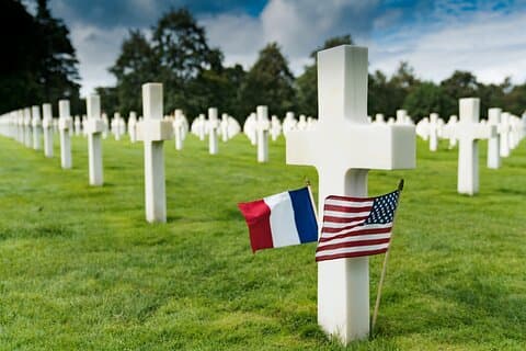 DDay American Beaches e US Airborne Full Day Tour saindo de Bayeux