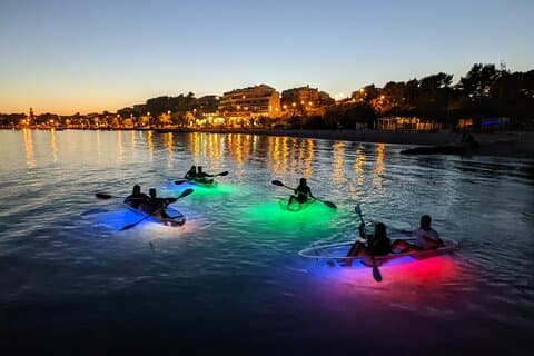 Tour trasparente in Kayak Glow a Spalato