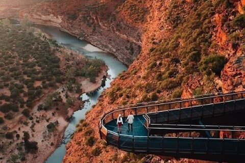 2 day Pink Lake and Kalbarri Tour