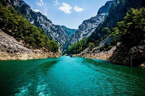 Antalya Green Canyon båttur med lunsj og drikke