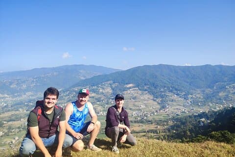 Nagarkot Sunrise View & Dagsvandring till Changunarayan från Katmandu