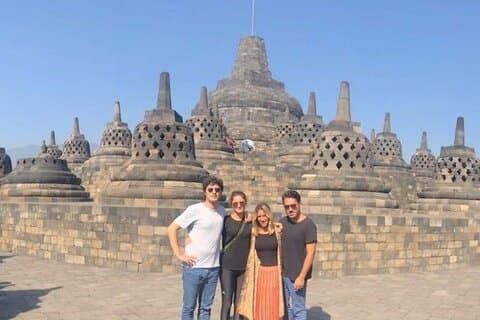 Da Yogyakarta: templi di Borobudur e Prambanan in 1 giorno