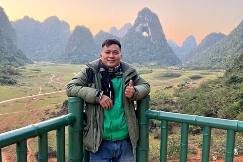 Expérience de camping aux cascades de Ban Gioc Angel Mountain 2D1N