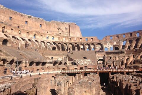 COLOSSEUM UNTERGRUND UND ARENA / BODEN Private Tour
