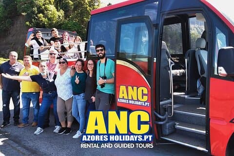 Minibuss – Laketour – Sete Cidades / Lagoa do Fogo – Heldag (delad)