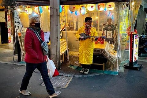 Privat halvdagstur Farverig og travl gade i det centrale Tokyo