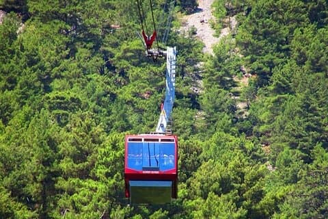 Mezza giornata Olympos funivia