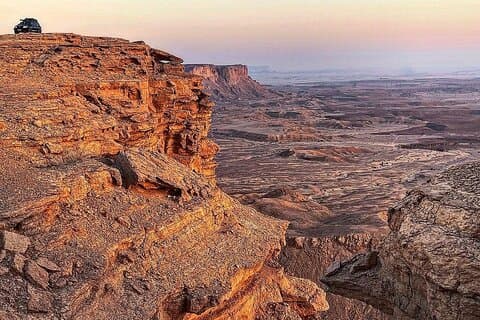 Edge of the World Tour from Riyadh Private 4x4 Car Pick up