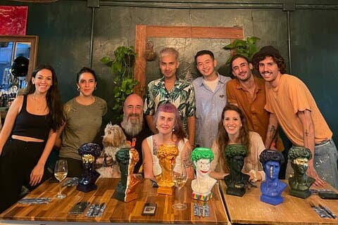 Davids head Art Workshop