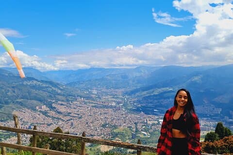 Vol en parapente de 15 minutes à Medellin avec prise en charge