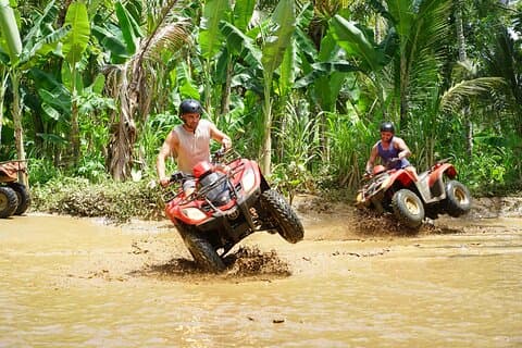 Quad-Bike-Abenteuer auf Bali – Affenwald und Tegenungan-Wasserfall