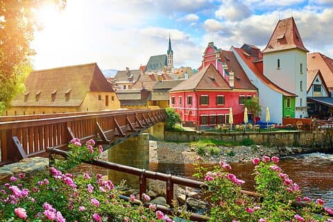 Dagstur till sagostaden Cesky Krumlov