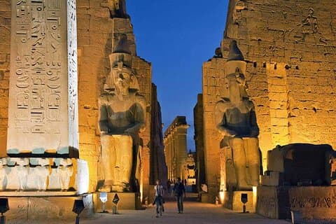 Trip van één nacht naar Luxor vanuit Hurghada (privé)