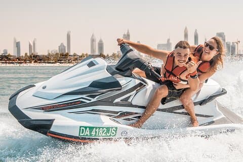 Location de jet ski et circuit Dubai Marina, EAU – 30 ou 60 min de trajet