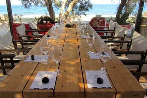 Tour de vino y bodegas de Santorini
