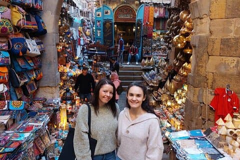 Kairo VIP geführte Shopping Tour Khan El-Khalili Markt mit Mittagessen