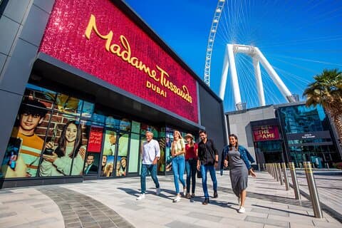 Madame Tussauds Dubai med privat transfer