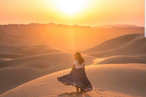 Privat Sunrise Desert Safari Abu Dhabi