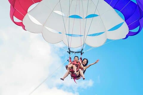 Parasailing in Langkawi